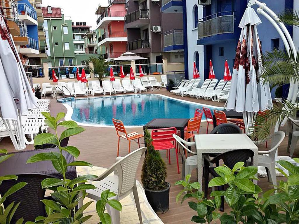 Hotel Penelope Приморско Экстерьер фото